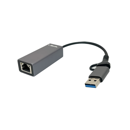 Adaptador USB Tipo C/A a Red Gigabit Ethernet 10/100/1000 Mbps (UL-GBUSBCA)