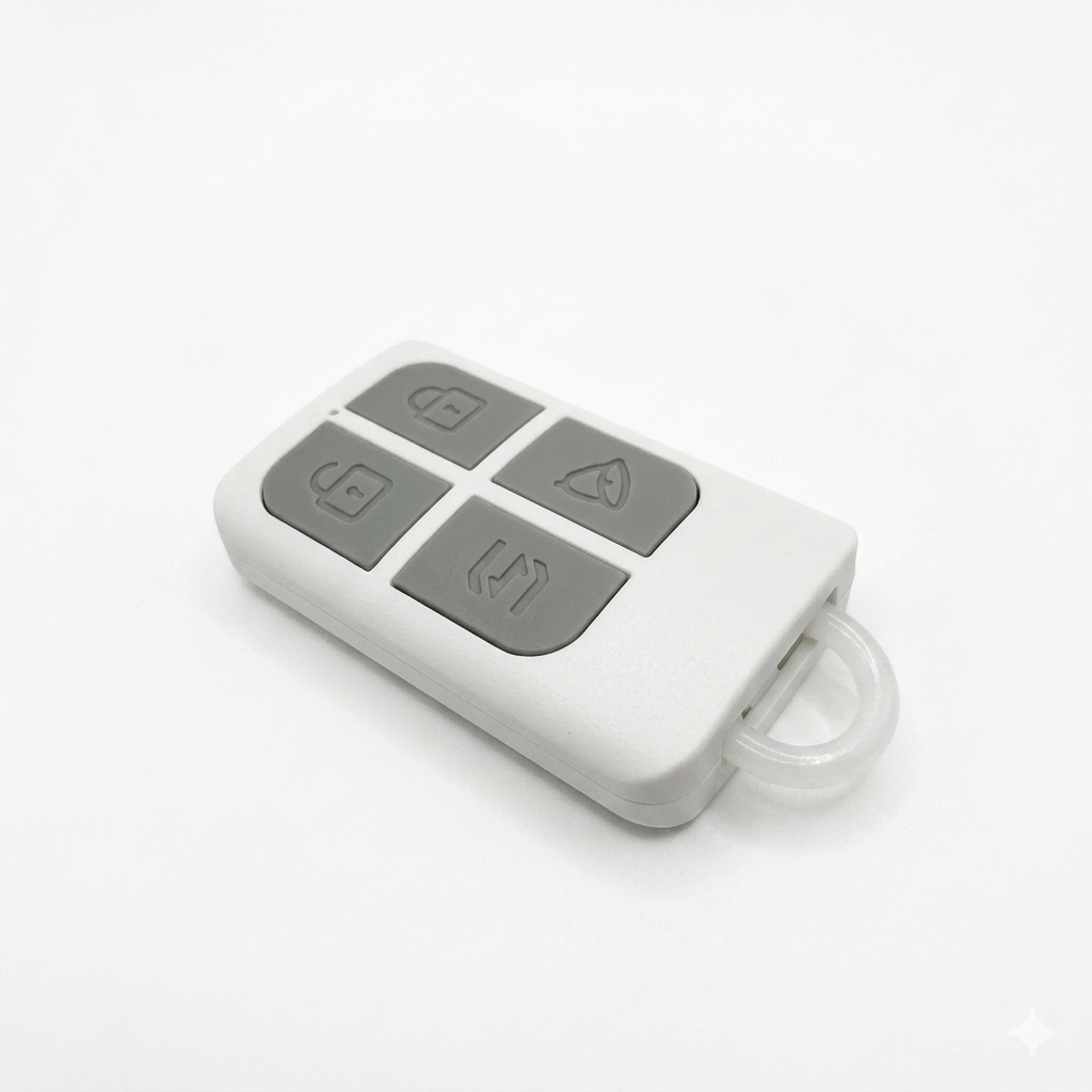 Control Remoto Inalámbrico 433 MHz - 4 Botones (Accesorio Alarma)