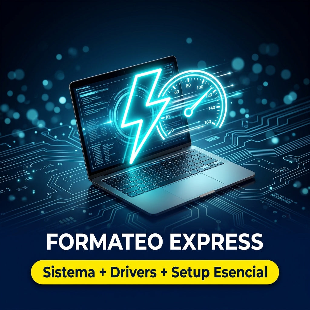 Formateo Express + Setup Esencial (Sistema y Drivers)