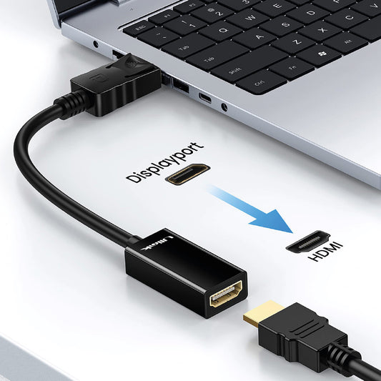 Adaptador de Video DisplayPort Macho a HDMI Hembra 4K (UL-DPHDMI)