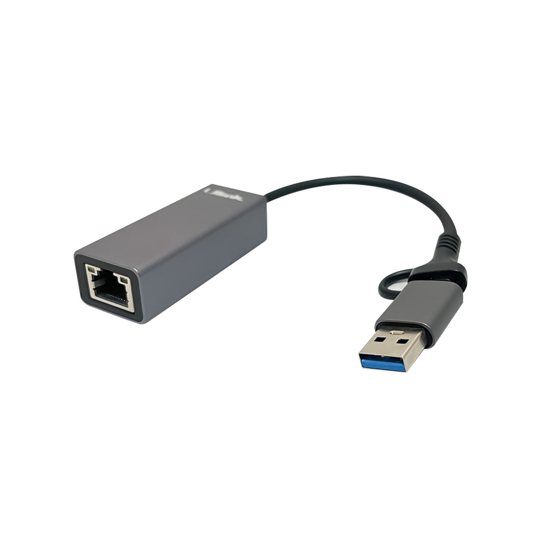 Adaptador USB Tipo C/A a Red Gigabit Ethernet 10/100/1000 Mbps (UL-GBUSBCA)