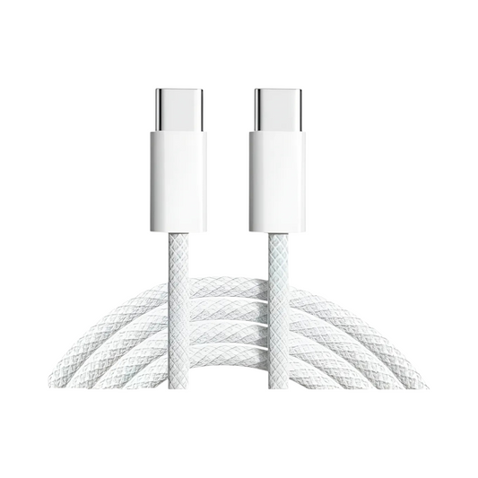 Cargador 20W Carga Rápida USB-C a USB-C (iPhone 15, 16 y Android)