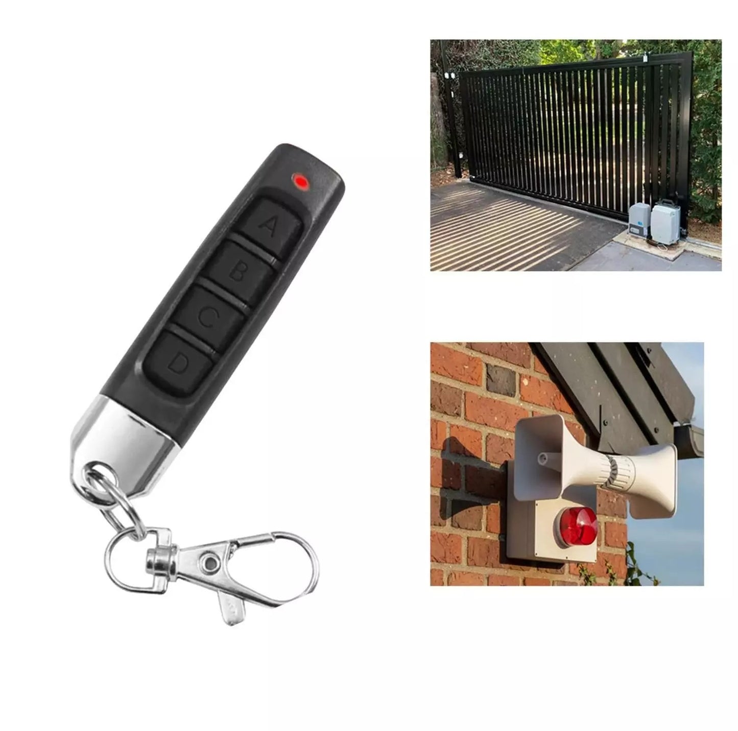 Control Remoto Clonador Universal 433MHz para Portón Eléctrico
