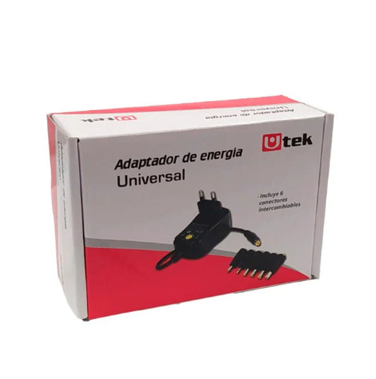 Cargador Universal Regulable 3V a 12V 2A Utek (UT-UCH24)