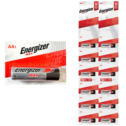 Pilas AA Energizer MAX Alcalinas - Pack 2 Unidades