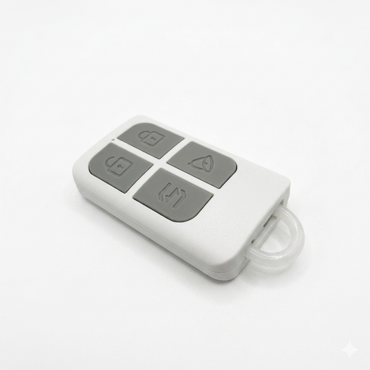 Control Remoto Inalámbrico 433 MHz - 4 Botones (Accesorio Alarma)