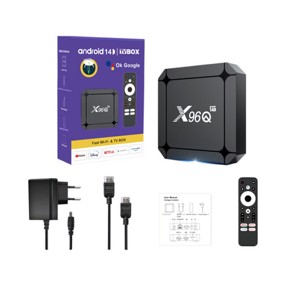 Android TV Box X96Q 4K - Transforma tu TV en Smart TV