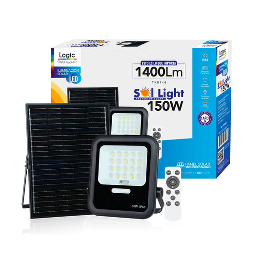 Proyector Solar LED Logic - Serie Profesional (60W / 100W / 150W)