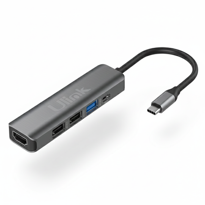 Hub USB-C 5 en 1 ULINK UL-ADC502 | 4K HDMI | USB 3.0