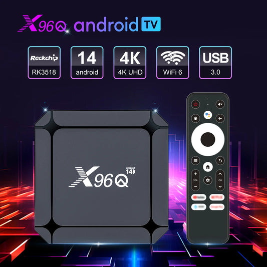 Android TV Box X96Q 4K - Transforma tu TV en Smart TV