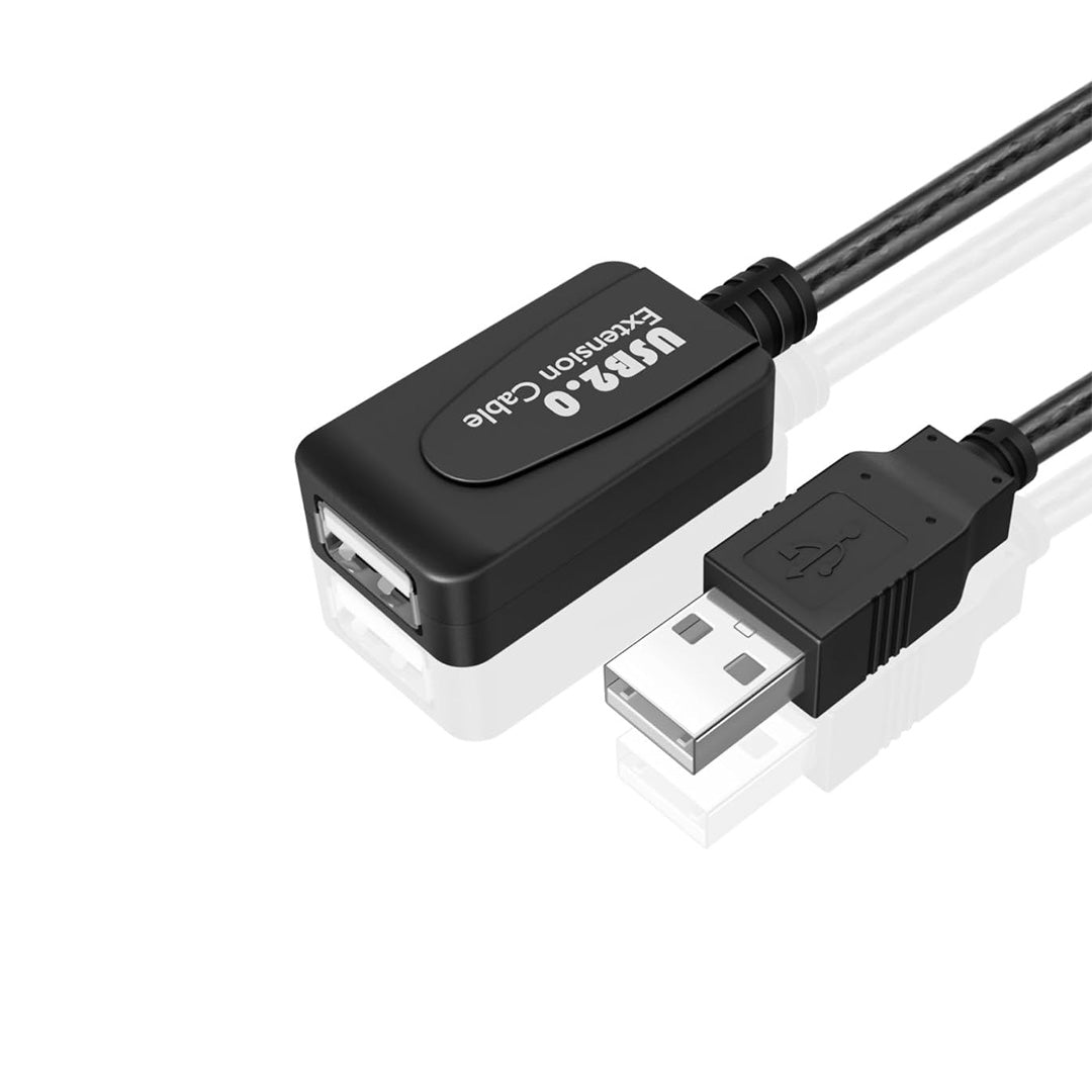 Cable USB 2.0 extensión activa de 5 m con repetidor de señal / UL-5AC