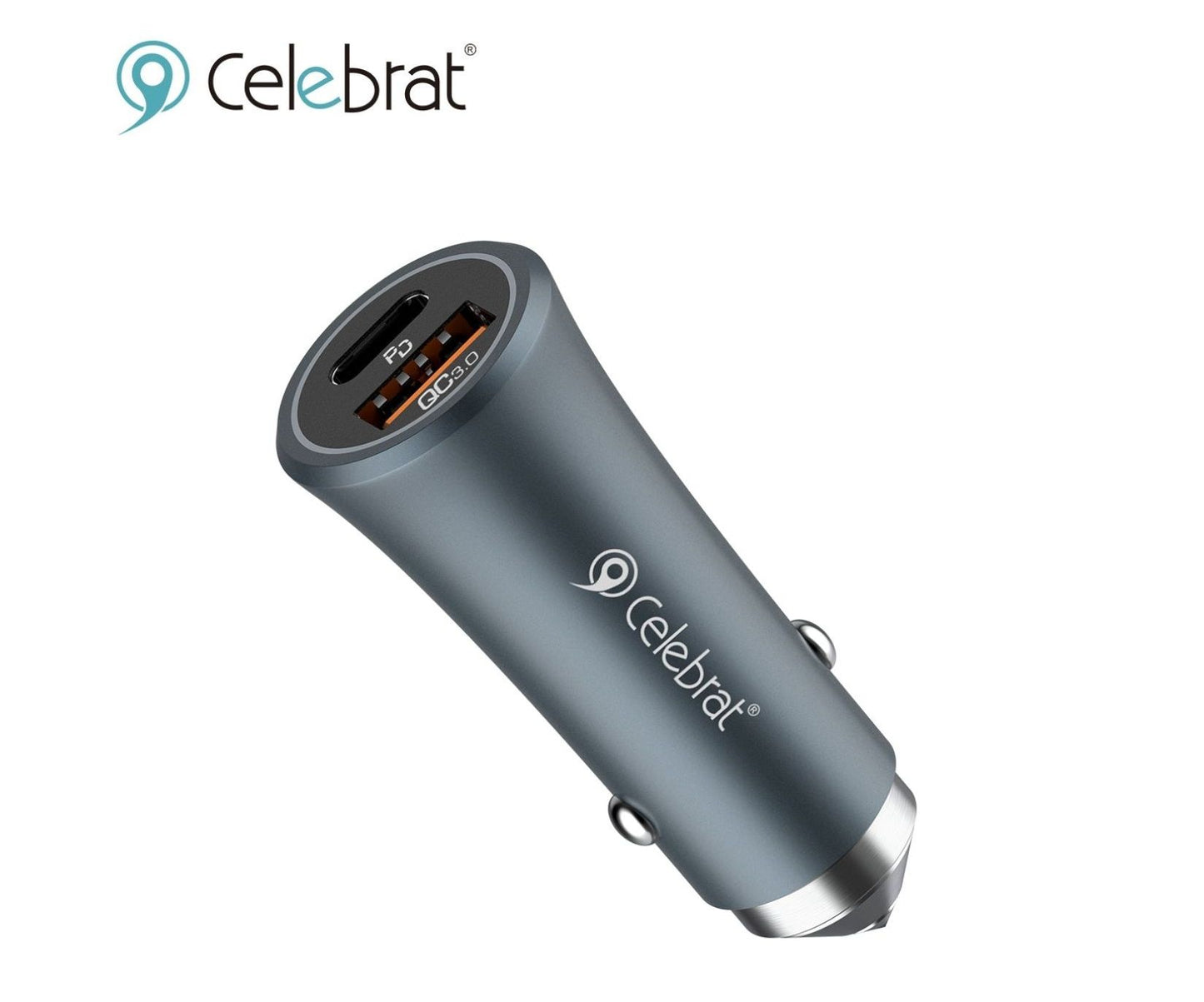Cargador Rápido para Auto 38W Celebrat - CC10