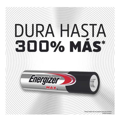 Pilas AA Energizer MAX Alcalinas - Pack 2 Unidades