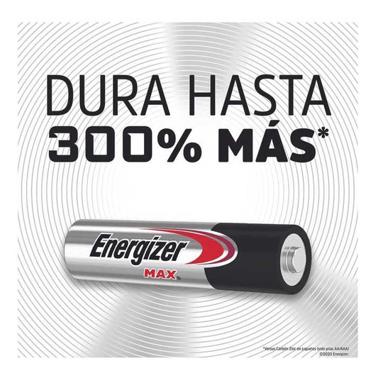 Pilas AAA Energizer MAX Alcalinas - Pack 2 Unidades