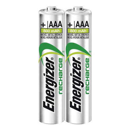 Pilas AAA Energizer Recharge Universal (Pack 2 unidades) - ¡Ahorra y Recarga!